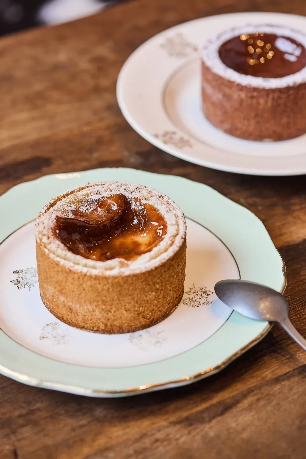 A caramelised tartlet