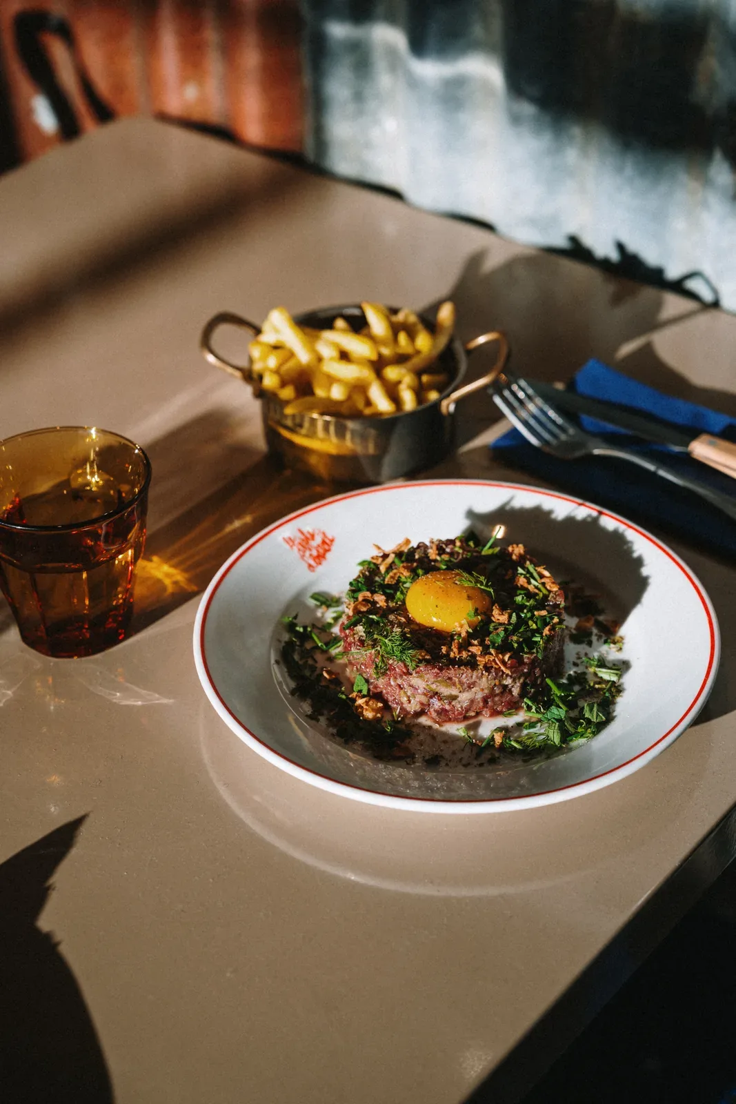 Un plat de brasserie du Drôle d'Endroit