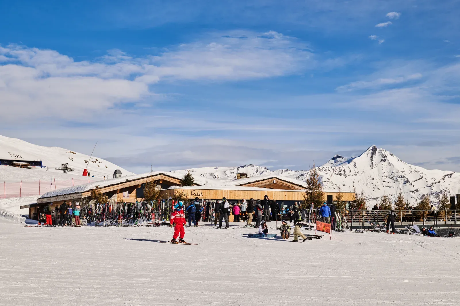 Le Palet, au bord des pistes