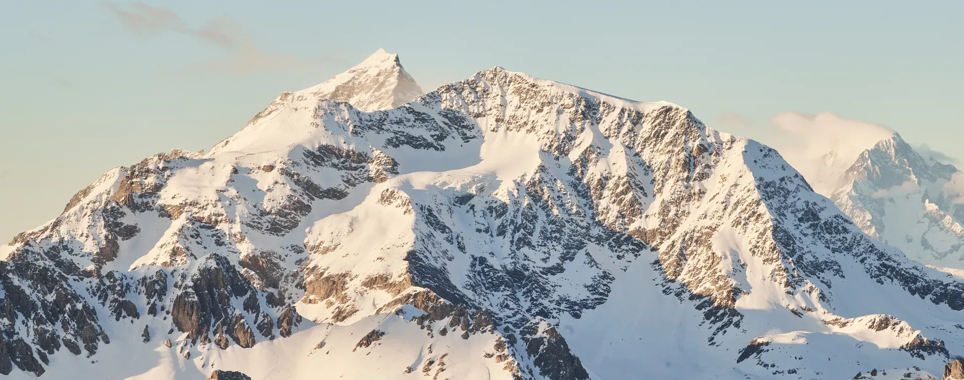 Les sommets vus depuis le Panoramic