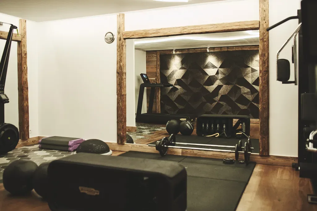 The fitness room