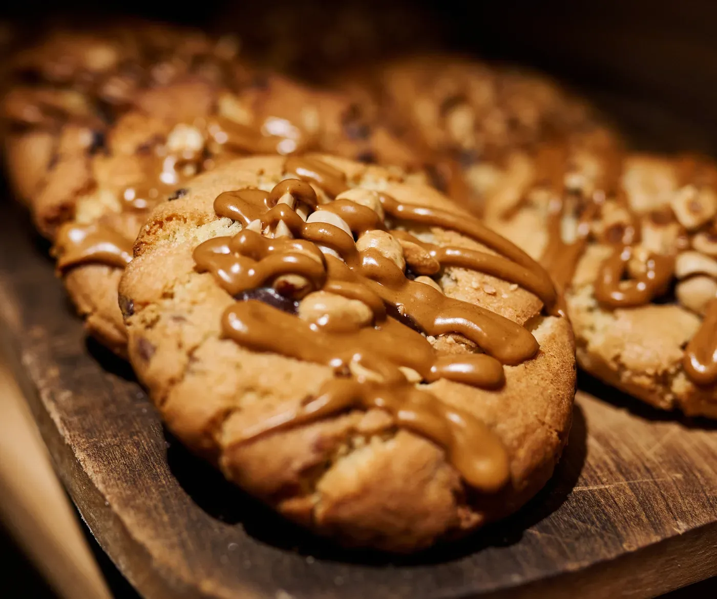 Les cookies au caramel