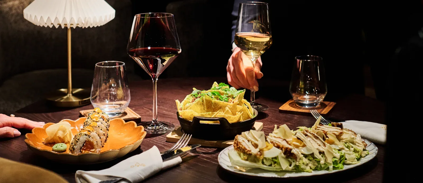 La table dressée
